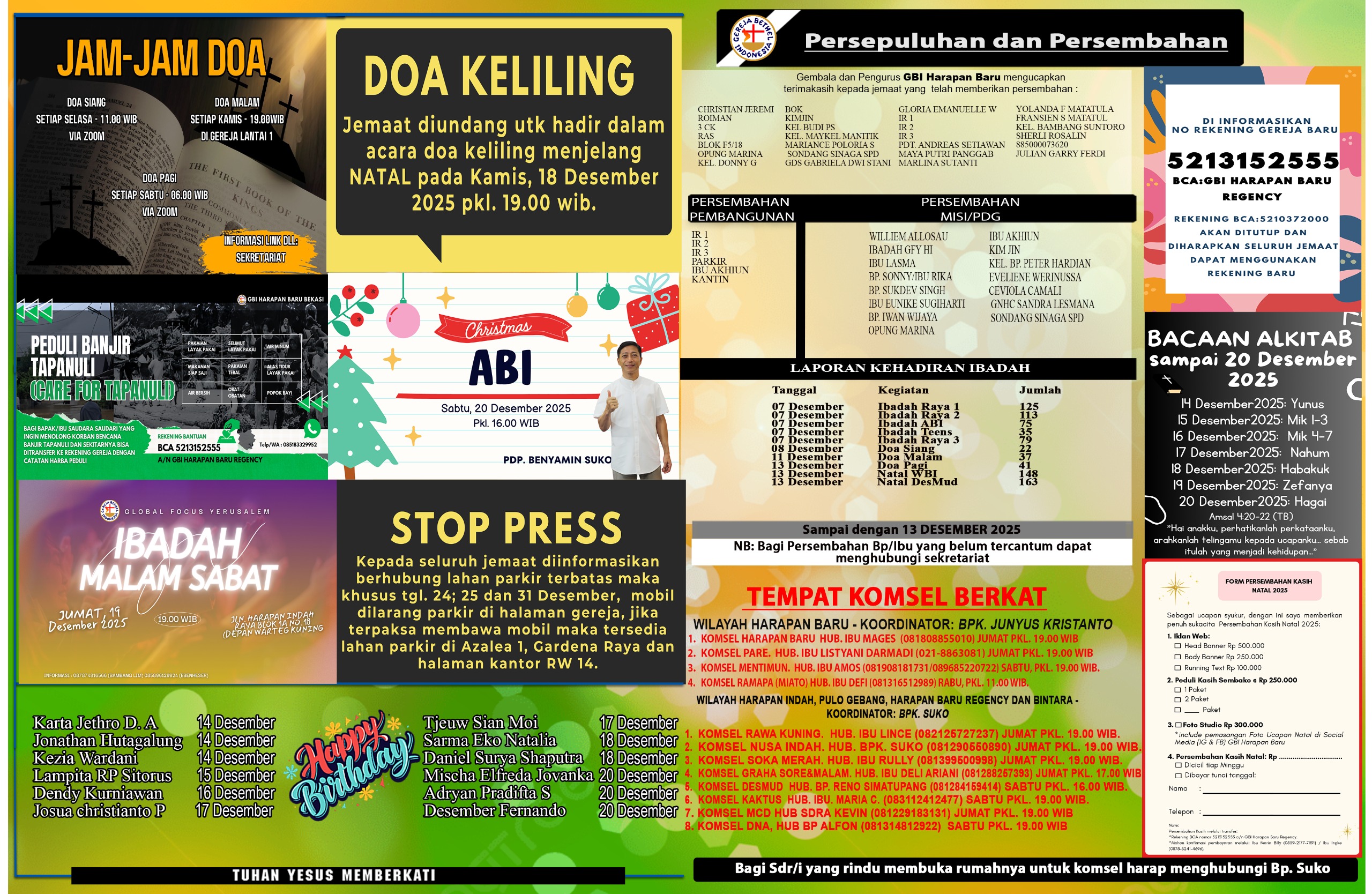 Warta Jemaat GBI Harapan Baru